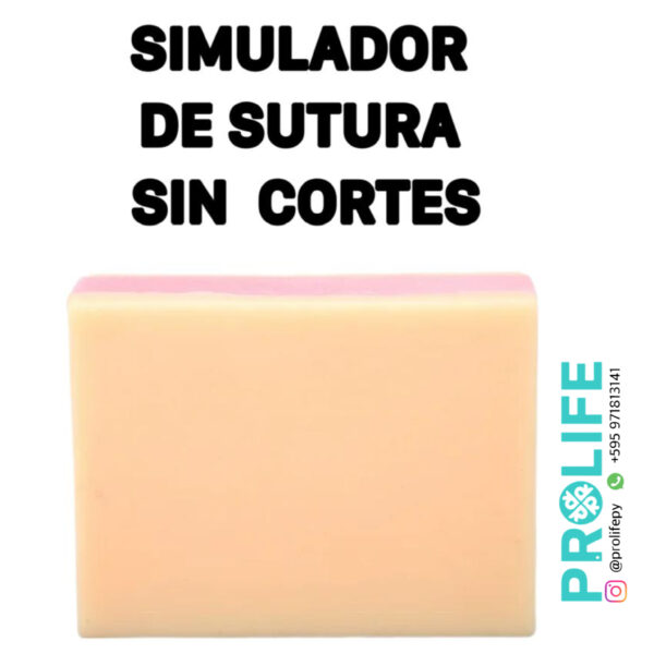 A- PIEL SINTÉTICA PARA PRACTICA DE SUTURAS SIN CORTE